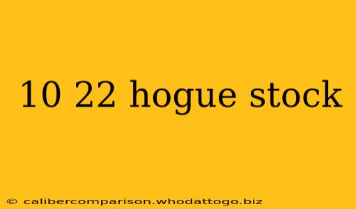 10 22 hogue stock