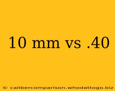 10 mm vs .40