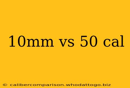 10mm vs 50 cal