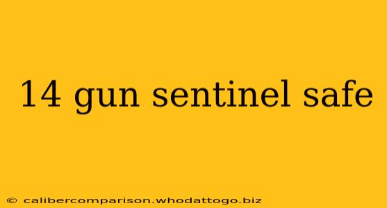 14 gun sentinel safe