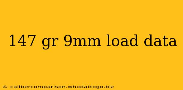 147 gr 9mm load data