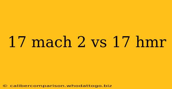 17 mach 2 vs 17 hmr