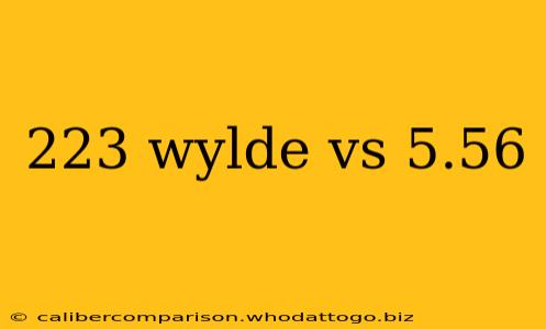 223 wylde vs 5.56