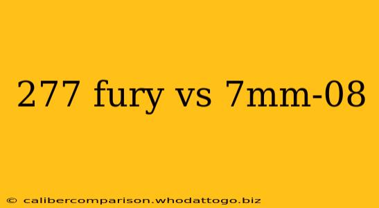 277 fury vs 7mm-08