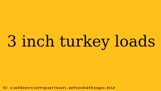 3 inch turkey loads