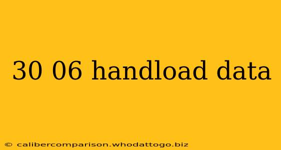 30 06 handload data