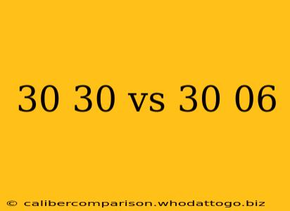 30 30 vs 30 06