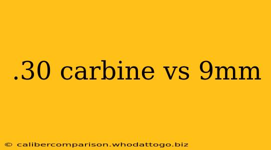 .30 carbine vs 9mm