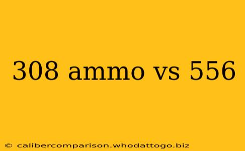 308 ammo vs 556