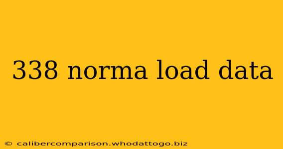 338 norma load data