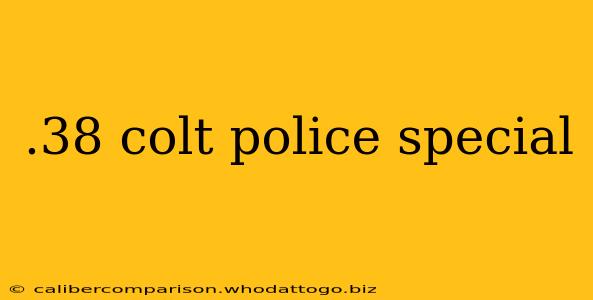 .38 colt police special