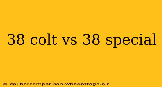 38 colt vs 38 special