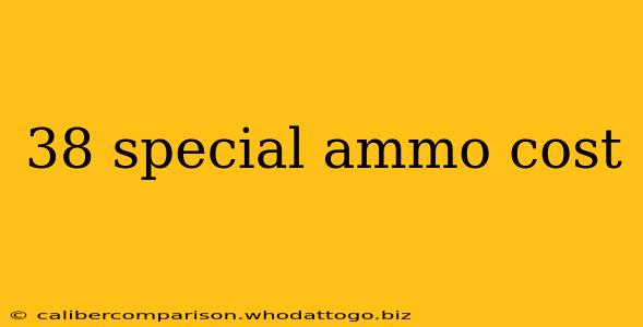 38 special ammo cost