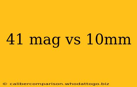 41 mag vs 10mm