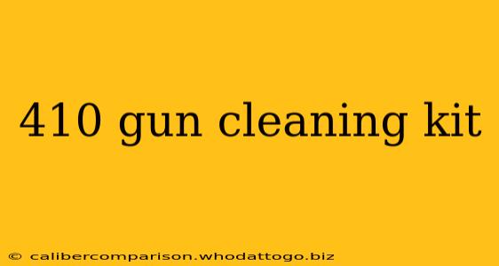 410 gun cleaning kit