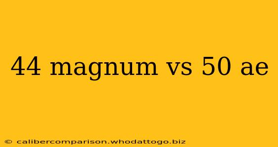 44 magnum vs 50 ae