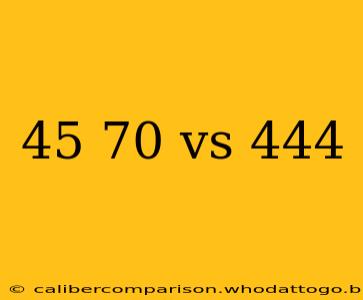 45 70 vs 444