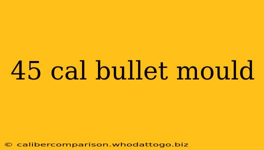 45 cal bullet mould