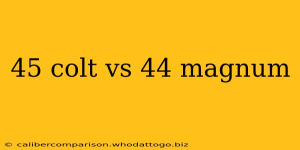 45 colt vs 44 magnum