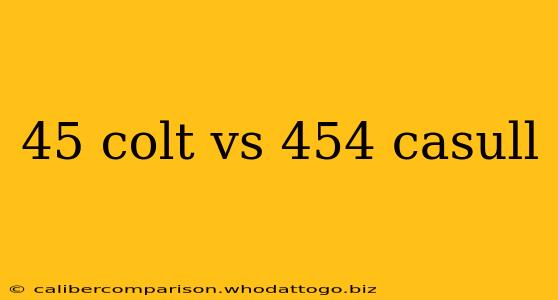 45 colt vs 454 casull