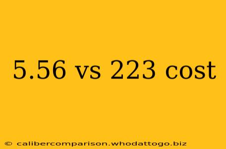 5.56 vs 223 cost