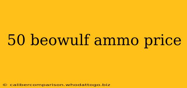 50 beowulf ammo price