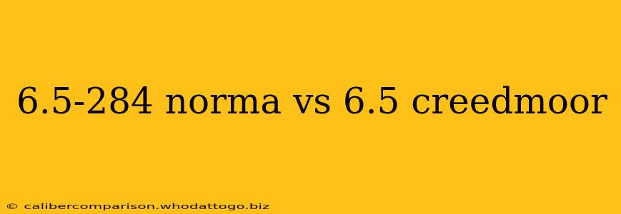 6.5-284 norma vs 6.5 creedmoor