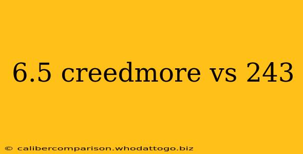 6.5 creedmore vs 243