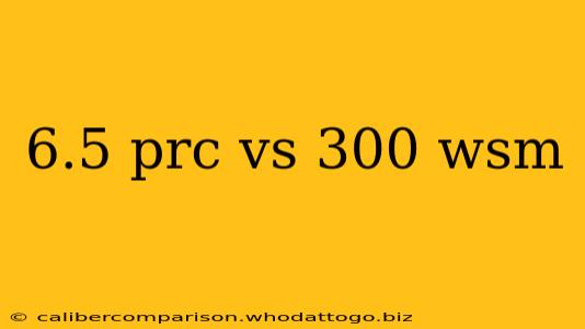 6.5 prc vs 300 wsm