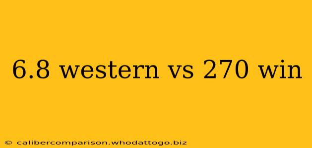 6.8 western vs 270 win