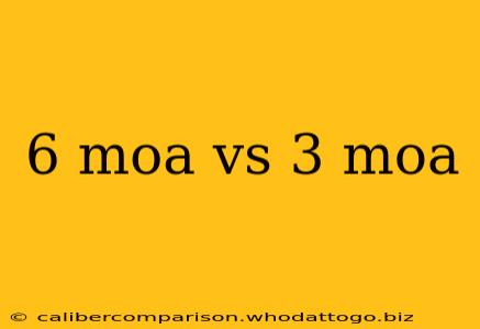 6 moa vs 3 moa