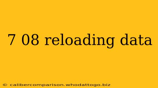 7 08 reloading data