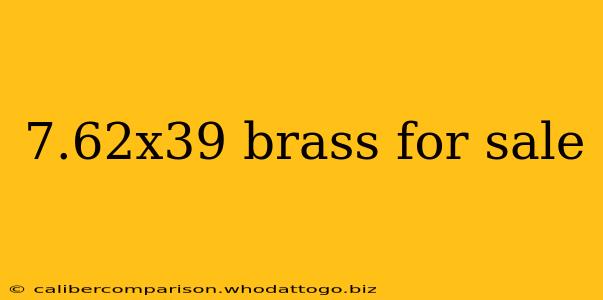 7.62x39 brass for sale