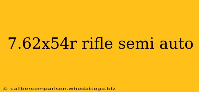 7.62x54r rifle semi auto