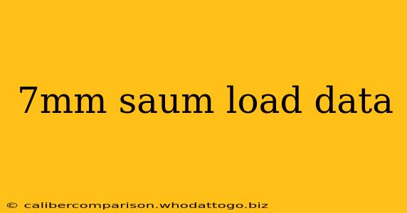 7mm saum load data