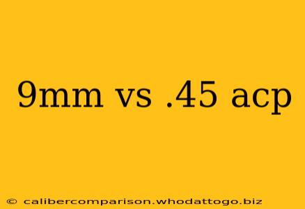 9mm vs .45 acp