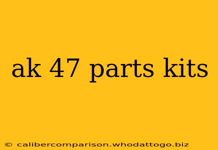 ak 47 parts kits