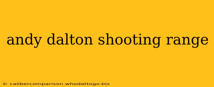 andy dalton shooting range