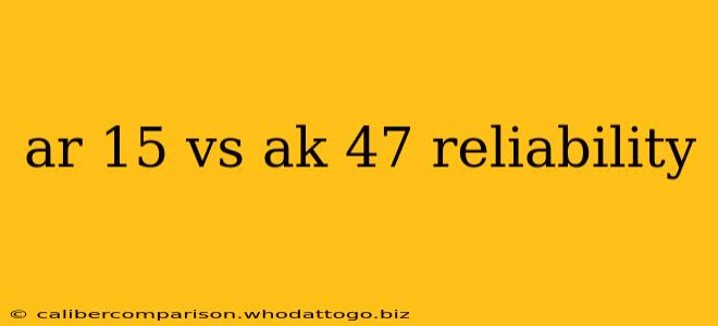 ar 15 vs ak 47 reliability