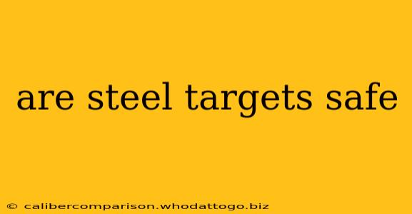 are steel targets safe