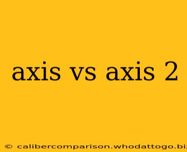 axis vs axis 2