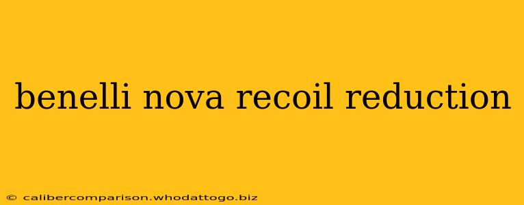 benelli nova recoil reduction