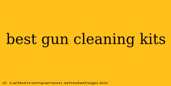 best gun cleaning kits