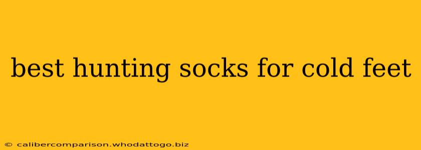 best hunting socks for cold feet