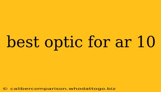 best optic for ar 10