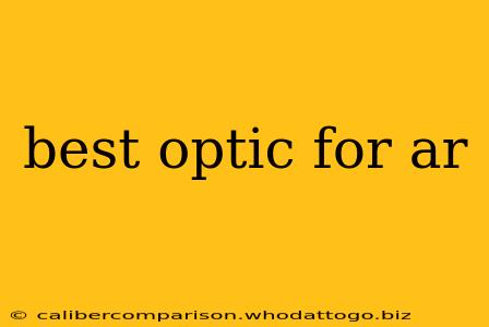 best optic for ar