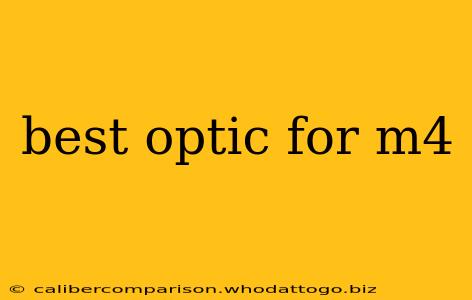 best optic for m4