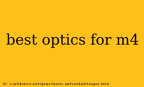 best optics for m4