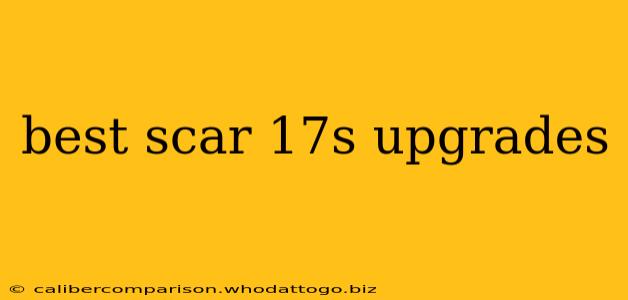 best scar 17s upgrades