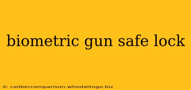 biometric gun safe lock